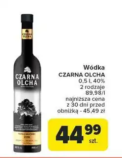 Carrefour Wódka Czarna Olcha oferta
