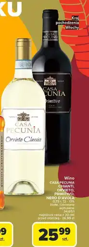 Carrefour Wino wytrawne Casa Pecunia Nero D'avola oferta