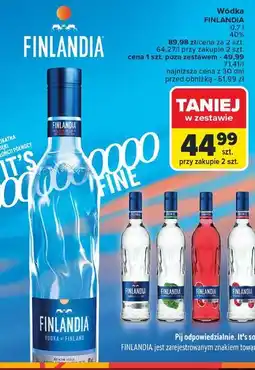 Carrefour Wódka Finlandia Vodka Of Finland oferta