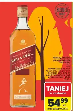 Carrefour Whisky Johnnie Walker Red Label oferta