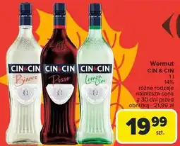 Carrefour Vermouth Cin&Cin Lemoncini oferta