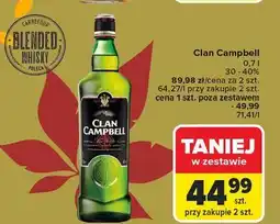 Carrefour Whisky Clan Campbell oferta