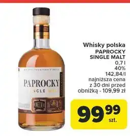 Carrefour Whisky Paprocky oferta