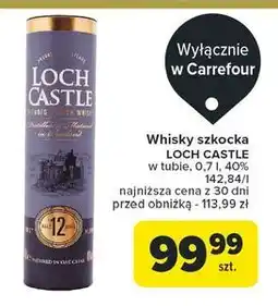 Carrefour Whisky tuba Loch Castle oferta