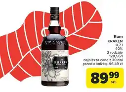 Carrefour Rum The Kraken Black Spiced oferta