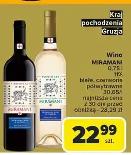 Carrefour Wino Miramani Pirosmani oferta