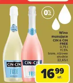 Carrefour Wino Cin&Cin Rose Free oferta