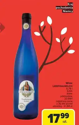 Carrefour Wino Liebfraumilch oferta