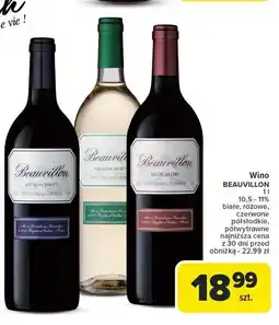 Carrefour Wino Beauvillon Medium Dry oferta