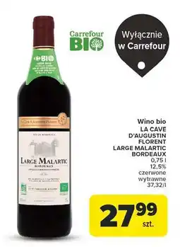 Carrefour Wino La Cave D'augustin Florent Large Malartic Bordeaux oferta
