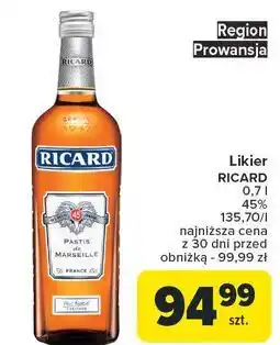 Carrefour Likier Ricard oferta