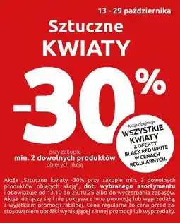Black Red White Sztuczne kwiaty -30% oferta