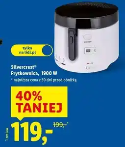 Lidl Frytkownica 1900 w Silvercrest oferta