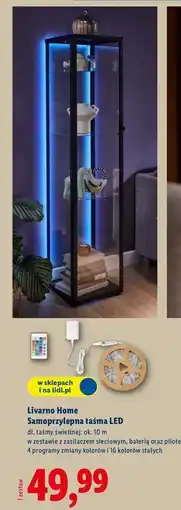 Lidl Samoprzylepna taśma led 10 m Livarno Home oferta