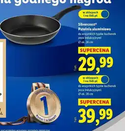 Lidl Patelnia aluminiowa 28 cm Silvercrest oferta