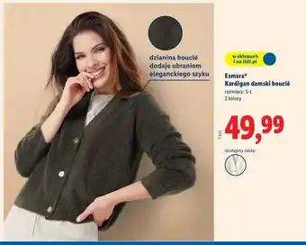 Lidl Kardigan damski s-l Esmara oferta