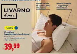 Lidl Poduszka z pianką wiskoelastyczną 36 x 76 15 cm Livarno Home oferta