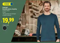 Lidl Koszulka męska z długim rękawem rozm. m-xxl Parkside oferta