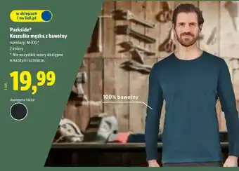 Lidl Koszulka męska z długim rękawem rozm. m-xxl Parkside oferta