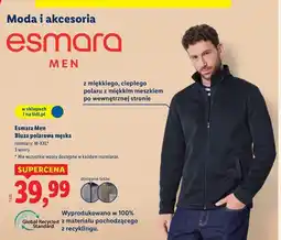 Lidl Bluza męska z polaru Esmara Livergy oferta