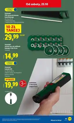 Lidl Piła ręczna do betonu komórkowego Parkside oferta