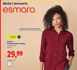 Lidl Koszula damska z wiskozą 38-44 Esmara oferta