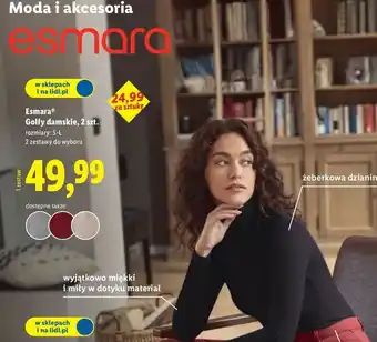 Lidl Golf rozm. s-l Esmara oferta