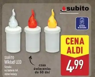 ALDI Wkład led s5 50 dni biały Subito oferta