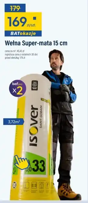 Bat Wełna Isover oferta