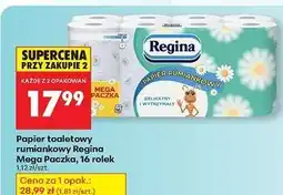 Biedronka Papier toaletowy rumiankowy Regina oferta