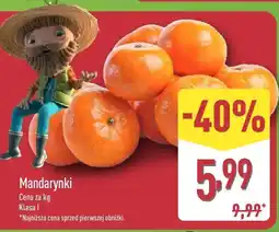 ALDI Mandarynki Aldi oferta