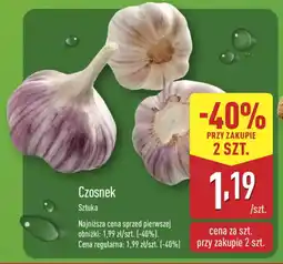 ALDI Czosnek oferta