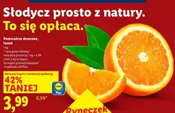 Lidl Pomarańcze deserowe Lidl oferta