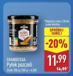 ALDI Pyłek pszczeli Grandessa oferta