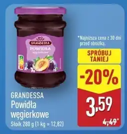 ALDI Powidła węgierkie Grandessa oferta