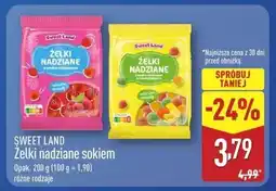 ALDI Żelki nadziane sokiem Sweet Land oferta
