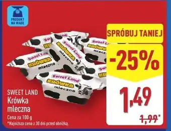 ALDI Krówka mleczna Sweet Land oferta