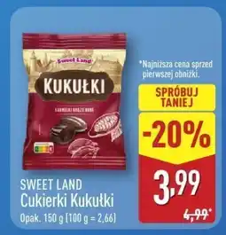 ALDI Cukierki Kukuklki Sweet Land oferta