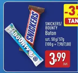 ALDI Baton Snickers/Bounty Mars oferta