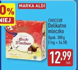 ALDI Czekolada mleczko waniliowe Choceur oferta