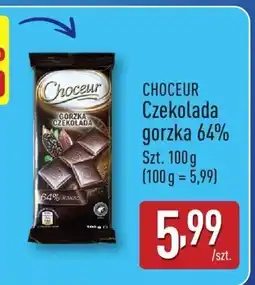 ALDI Czekolada gorzka 64% Choceur oferta