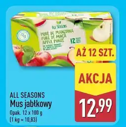 ALDI Mus jabłkowy 12 szt. All Seasons oferta