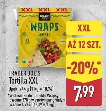 ALDI Tortilla XXL Trader Joe's oferta