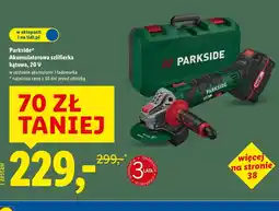 Lidl Szlifierka kątowa Parkside oferta