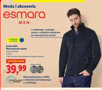 Lidl Bluza polarowa męska Esmara oferta