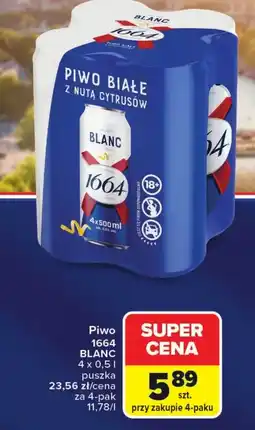 Carrefour Piwo Blanc oferta