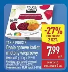 ALDI Kotlet mielony z buraczkami puree Takie Proste oferta