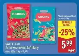 ALDI Żelki cola Sweetland oferta