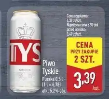 ALDI Piwo Tyskie Gronie oferta