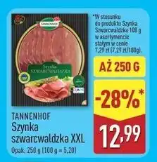 ALDI Szynka szwarcwaldzka Tannenhof oferta